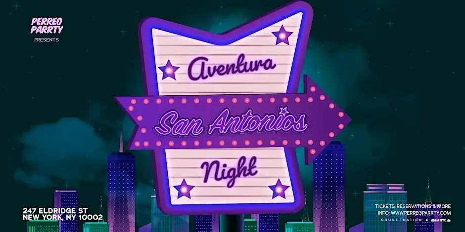 Aventura Night — New York Bachata Party at San Antonios