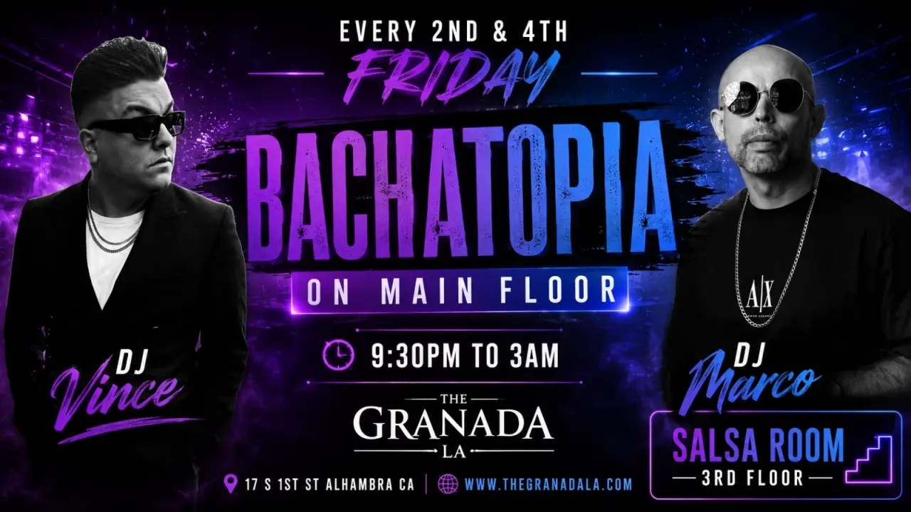 BACHATOPIA & Salsa Room | 2026.11.13 · 11.27