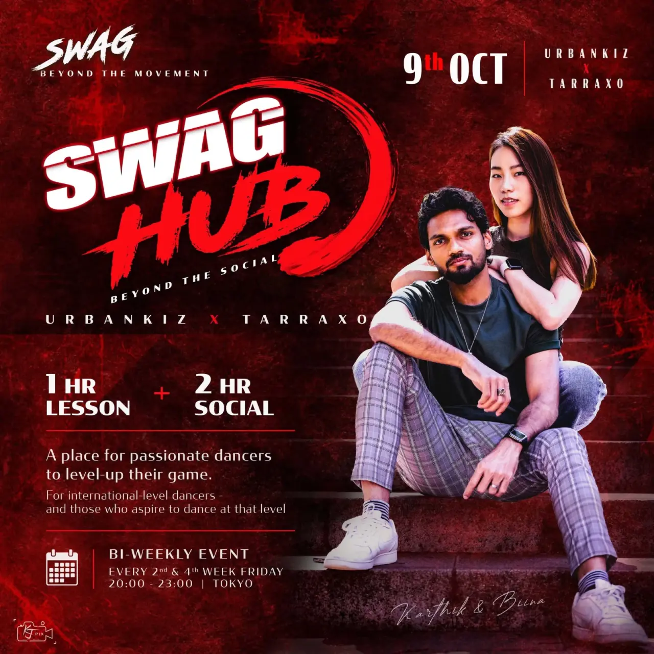 SWAG HUB — Tokyo Urban Kiz & Tarraxo Party