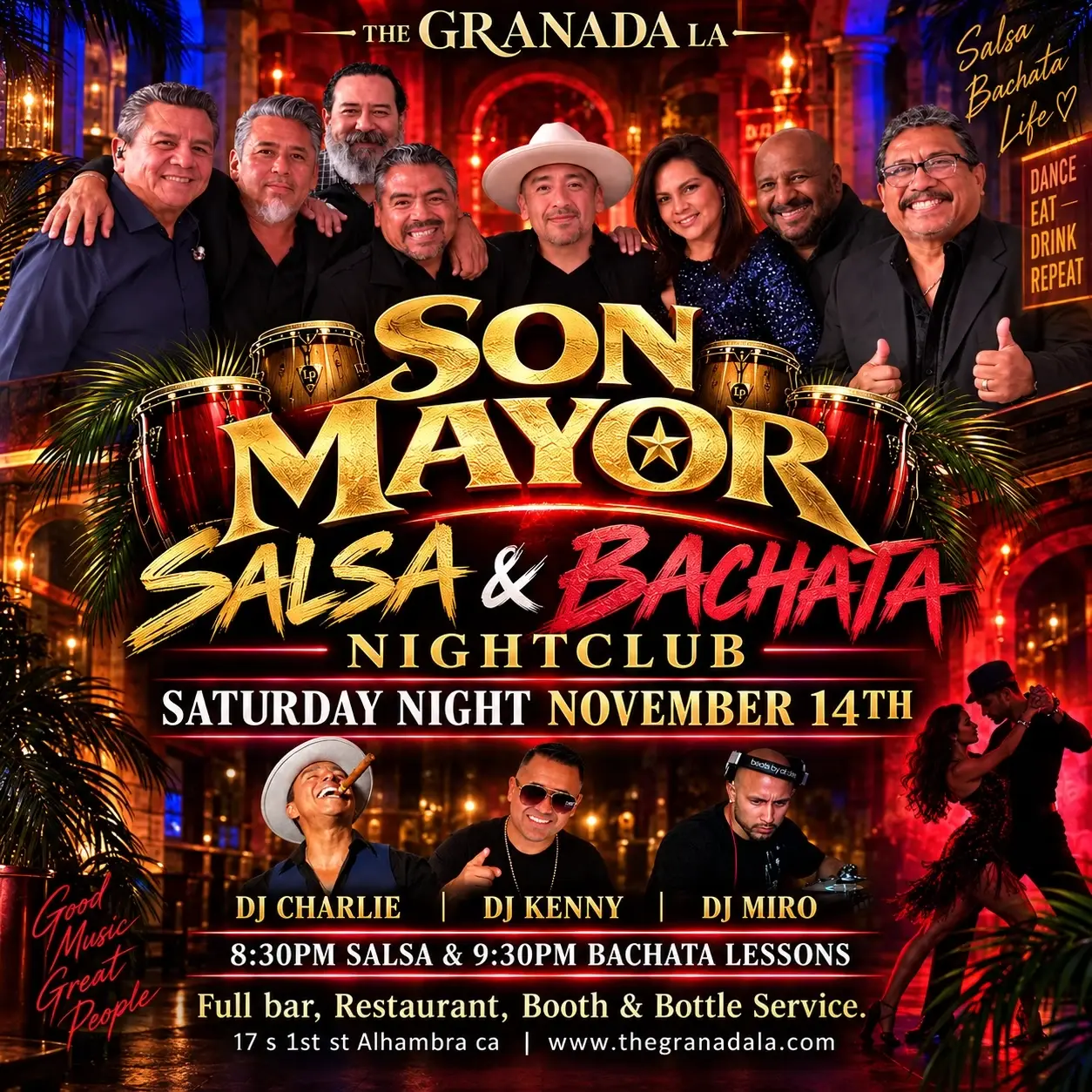 Son Mayor — Salsa & Bachata Nightclub | 2026.11.14