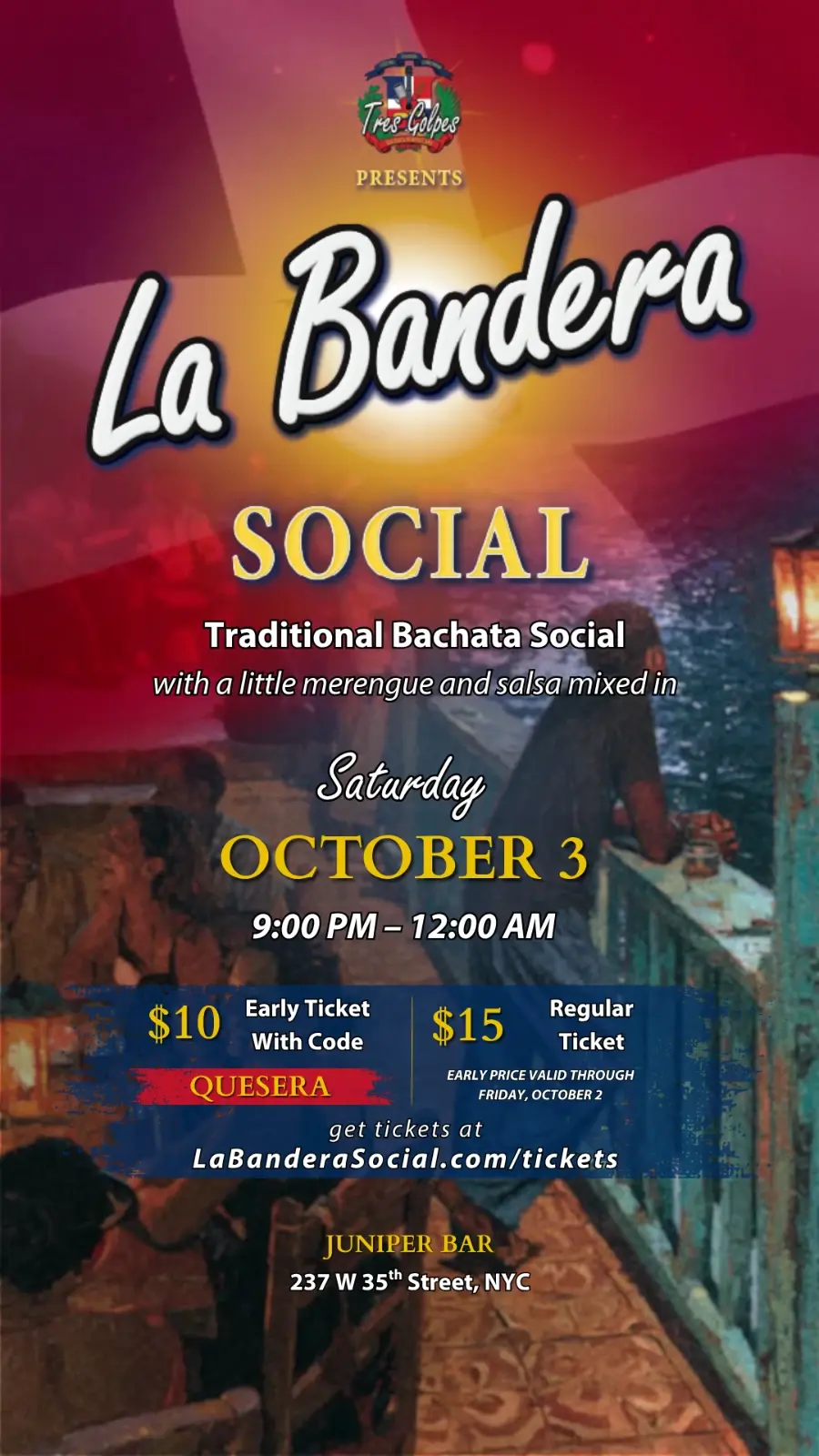 La Bandera Social · 2026.10.03 · New York 전통 바차타 소셜