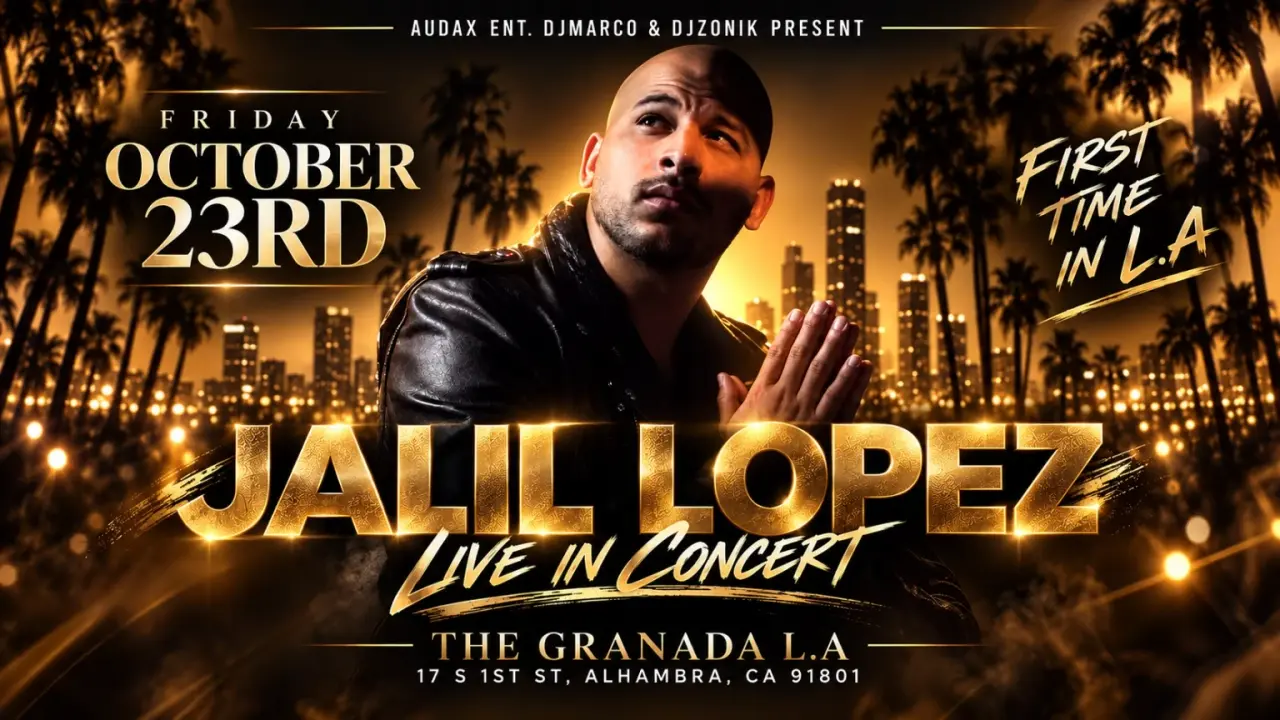 알함브라 Jalil Lopez Live | 바차타 클래스·라이브 공연·소셜 | 2026.10.23