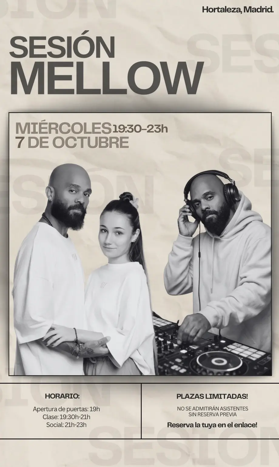 Madrid Mellow Session | 키좀바 워크숍·소셜 | 2026.10.07