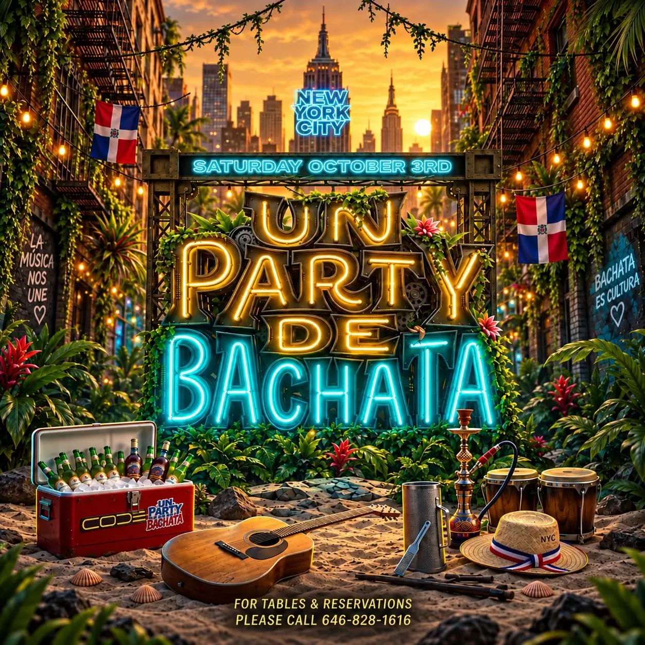 Un Party De Bachata · New York Bachata Party · October 3, 2026