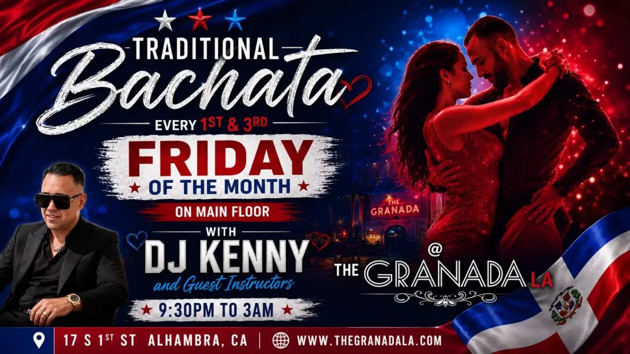 Traditional Bachata Social & Salsa Room | 2026.11.06 · 12.04