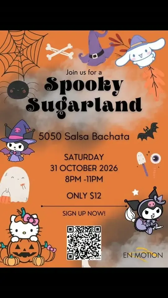 Spooky Sugarland — Singapore Halloween Salsa & Bachata Party
