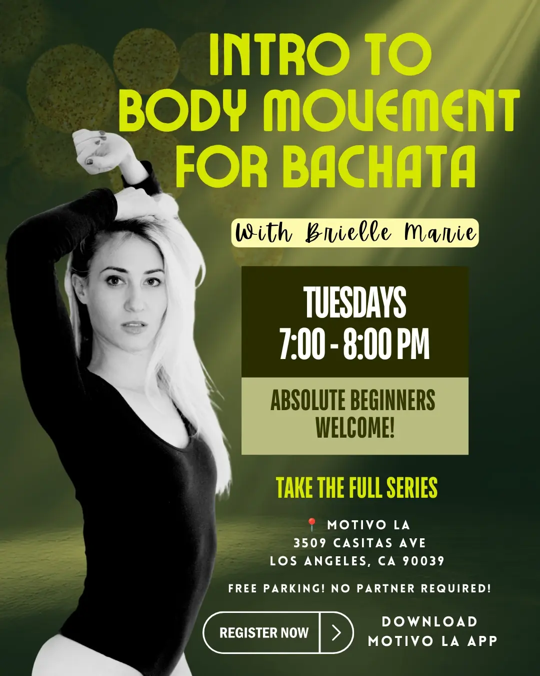 Body Movement for Bachata with Brielle Marie · October 2026 · Los Angeles