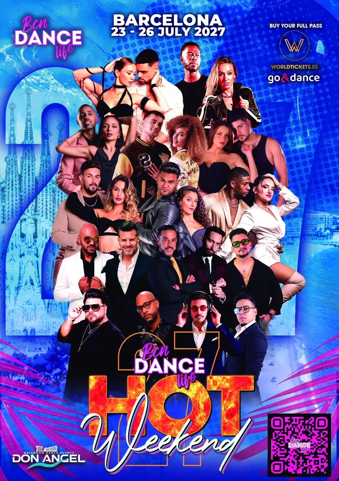 BCN Dance Life HOT Weekend 2027 — Santa Susanna Bachata Festival