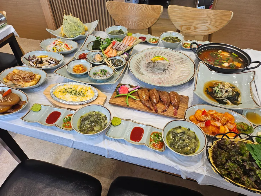 영일대궁 영일 자연산 회 코스(2인)