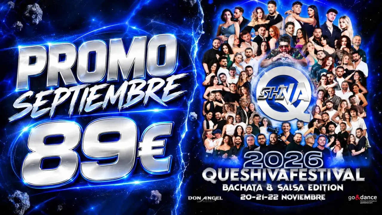 Queshiva Festival 2026 | Santa Susanna Bachata & Salsa Festival