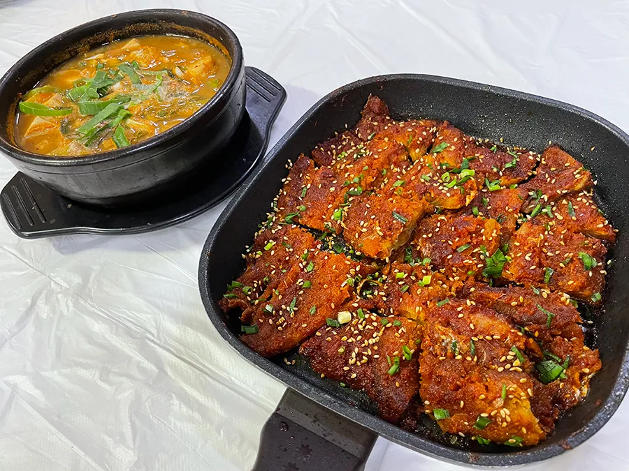 자작자작식당 황태구이&청국장(2인이상)