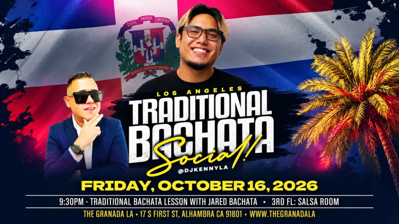 알함브라 Traditional Bachata Social & Salsa Room | The Granada LA · 2026.10.16