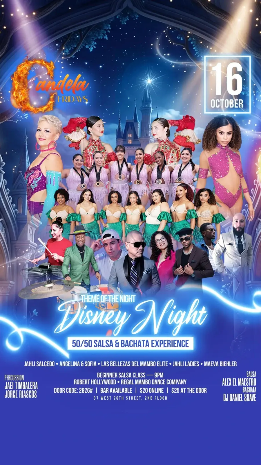 Candela Fridays · Disney Night | New York · 2026.10.16