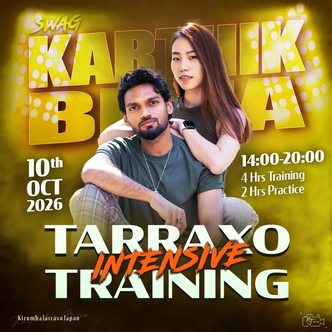 TARRAXO INTENSIVE TRAINING | 도쿄 시부야 Tarraxo 집중 워크숍