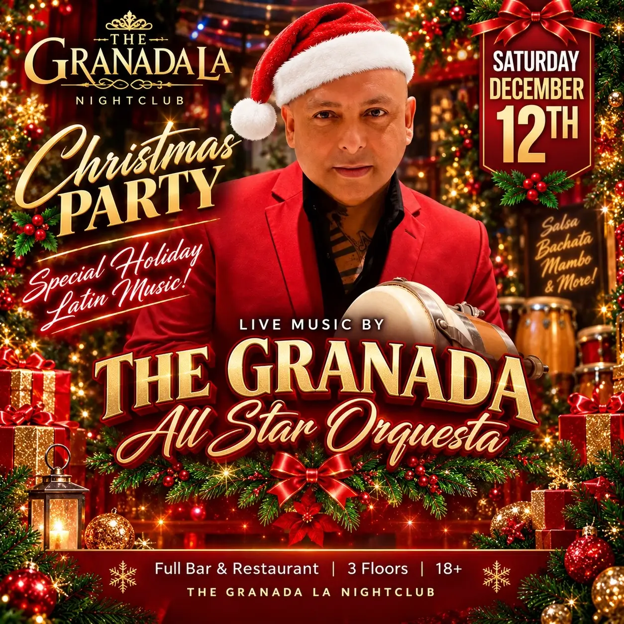 Christmas Party — Granada All Star Orquesta | 2026.12.12